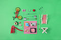 Dollhouse Picnic Poster och Canvastavla