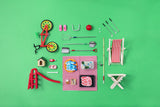Dollhouse Picnic Poster och Canvastavla