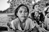 Bajau Girl Poster och Canvastavla