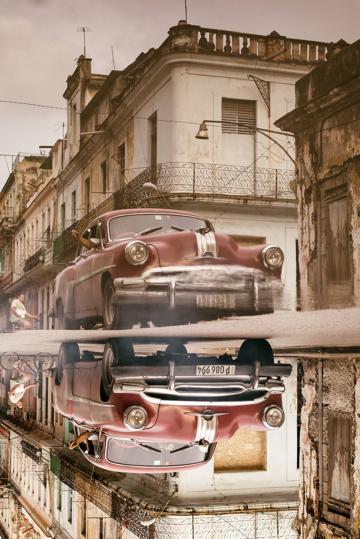 Streets of Havana, Cuba Poster och Canvastavla
