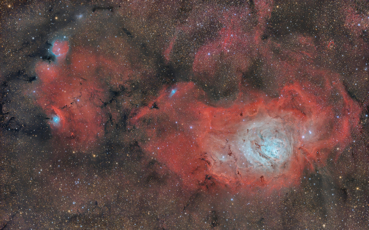 Lagoon Nebula Poster och Canvastavla