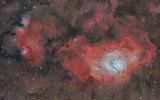 Lagoon Nebula Poster och Canvastavla