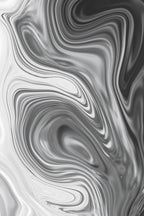 Grey Waves Poster och Canvastavla