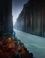 Stuðlagil Canyon Poster och Canvastavla