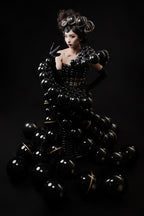 balloon dress lady Poster och Canvastavla