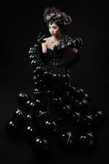 balloon dress lady Poster och Canvastavla