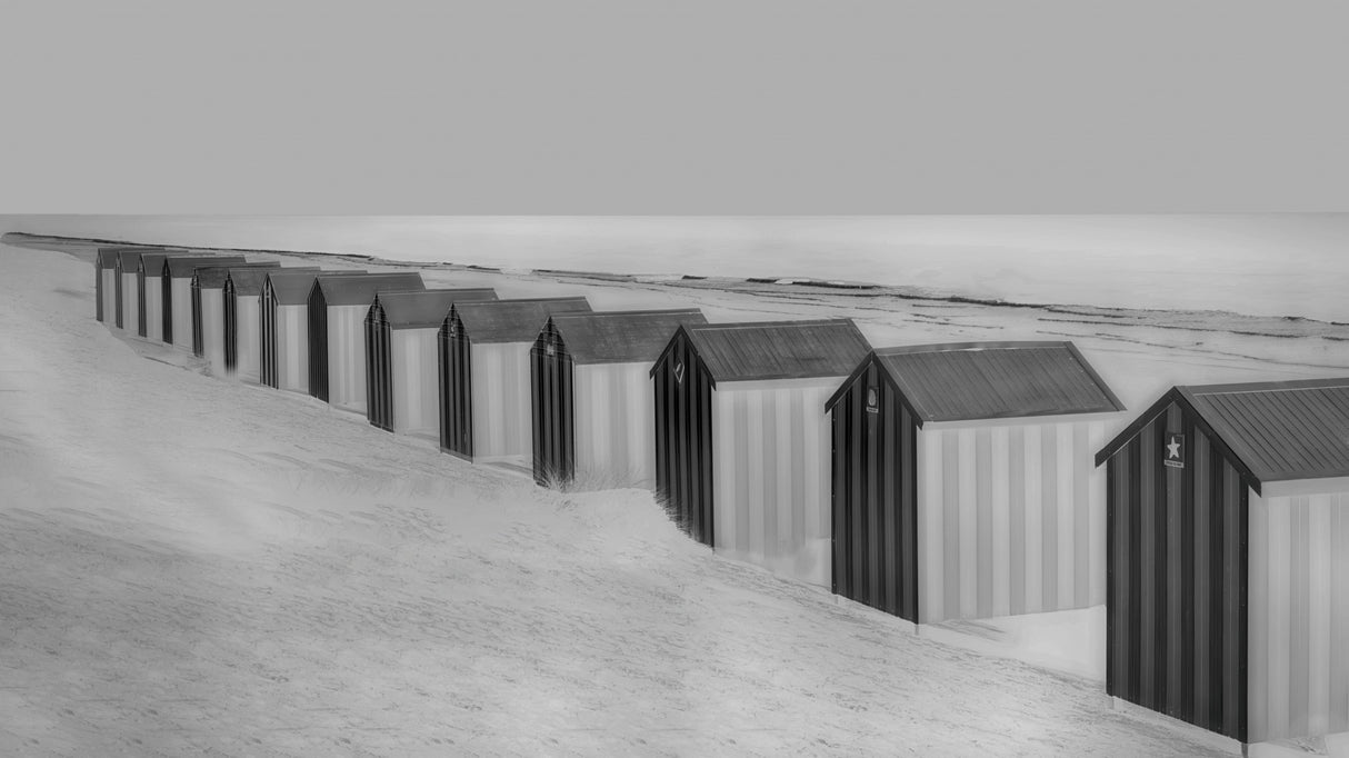 Beachhouses Poster och Canvastavla