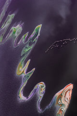 Purple dragon dance in the  air Poster och Canvastavla