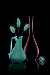 Blue Bunny Tails Poster och Canvastavla
