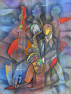 Jazz Outsider Poster och Canvastavla