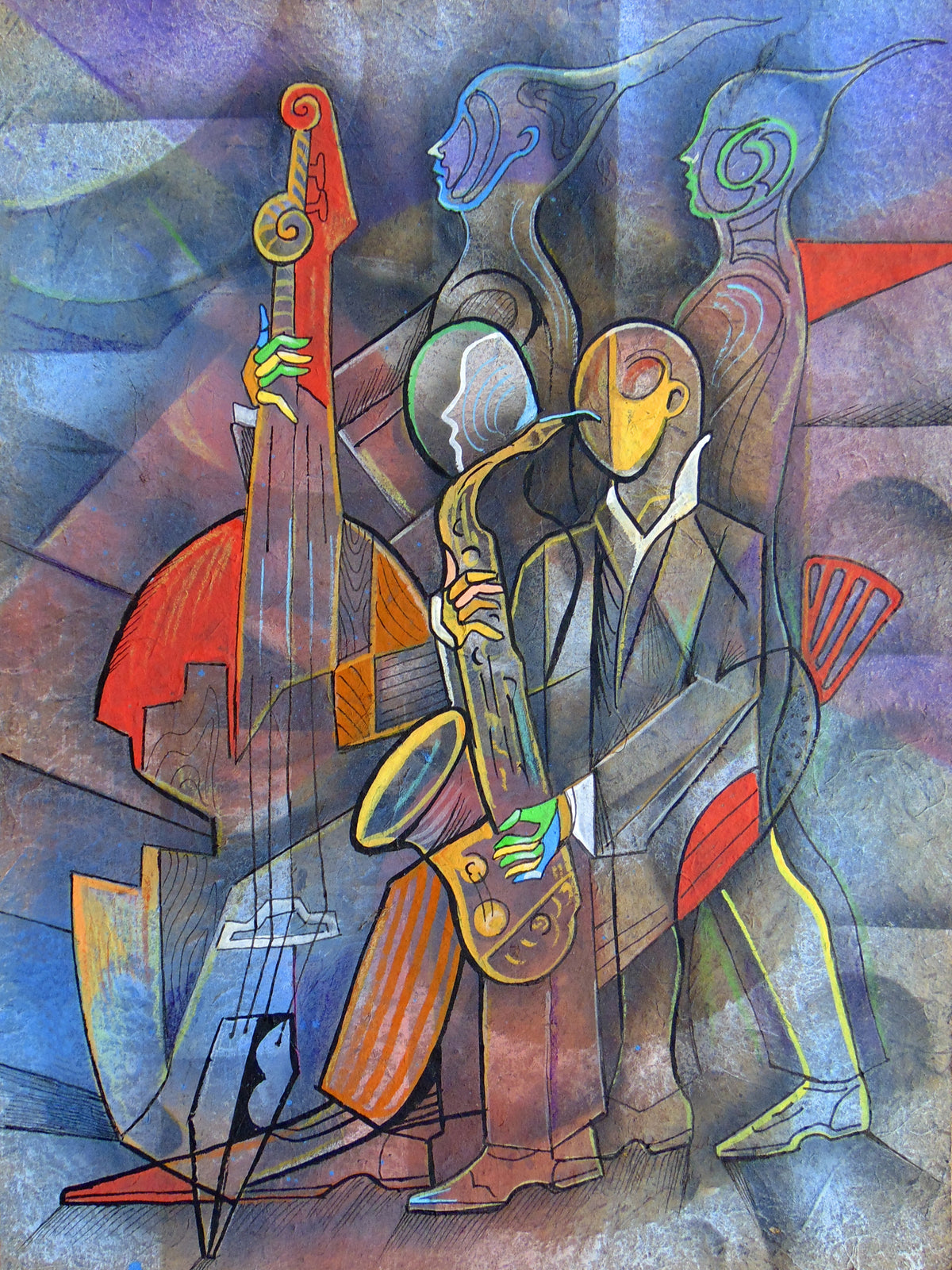 Jazz Outsider Poster och Canvastavla