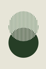 Minimal Abstract Circles Iii Poster och Canvastavla