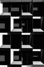 Graphic facade Poster och Canvastavla