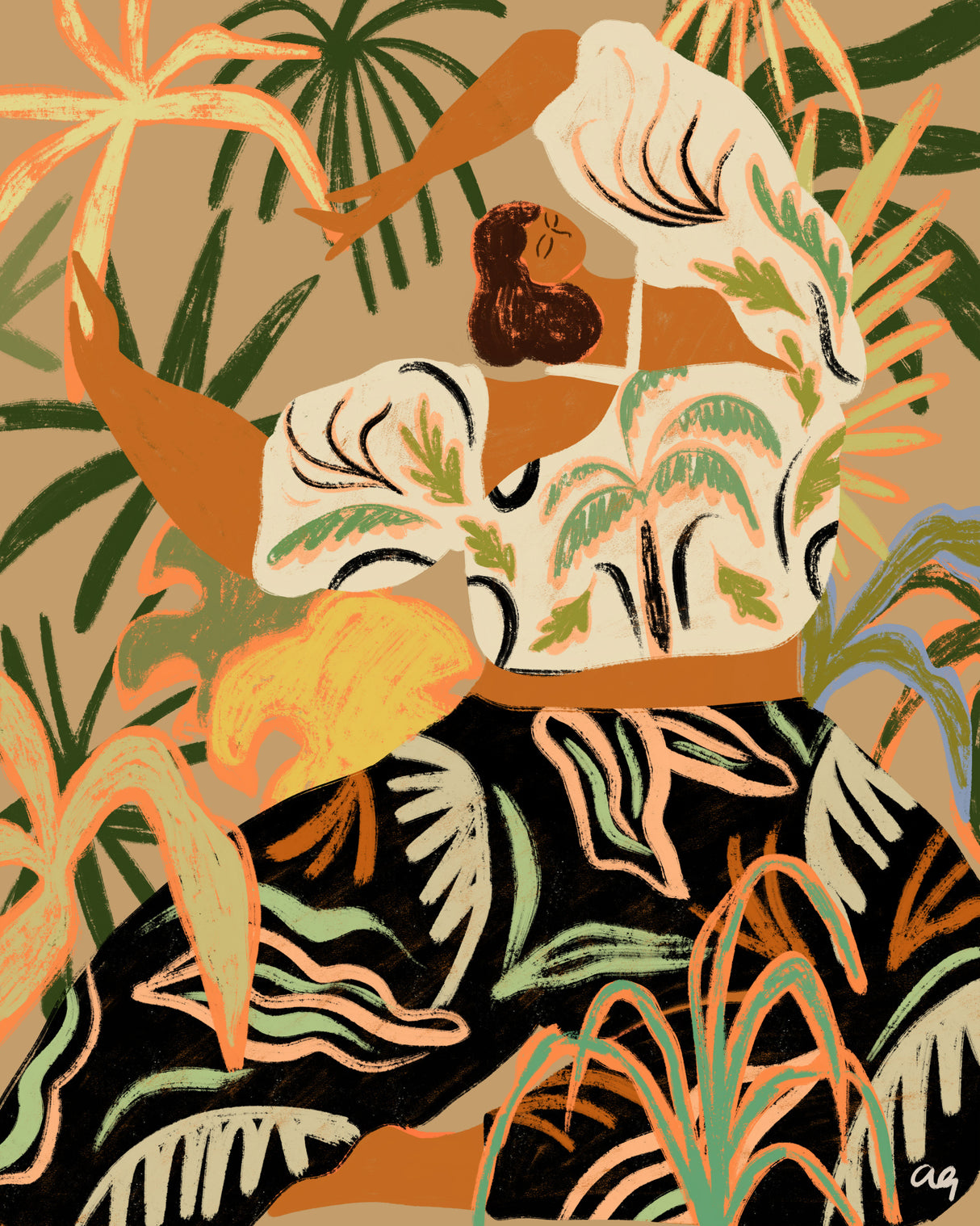 Nature Embrace Poster och Canvastavla