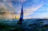 sailboat Poster och Canvastavla