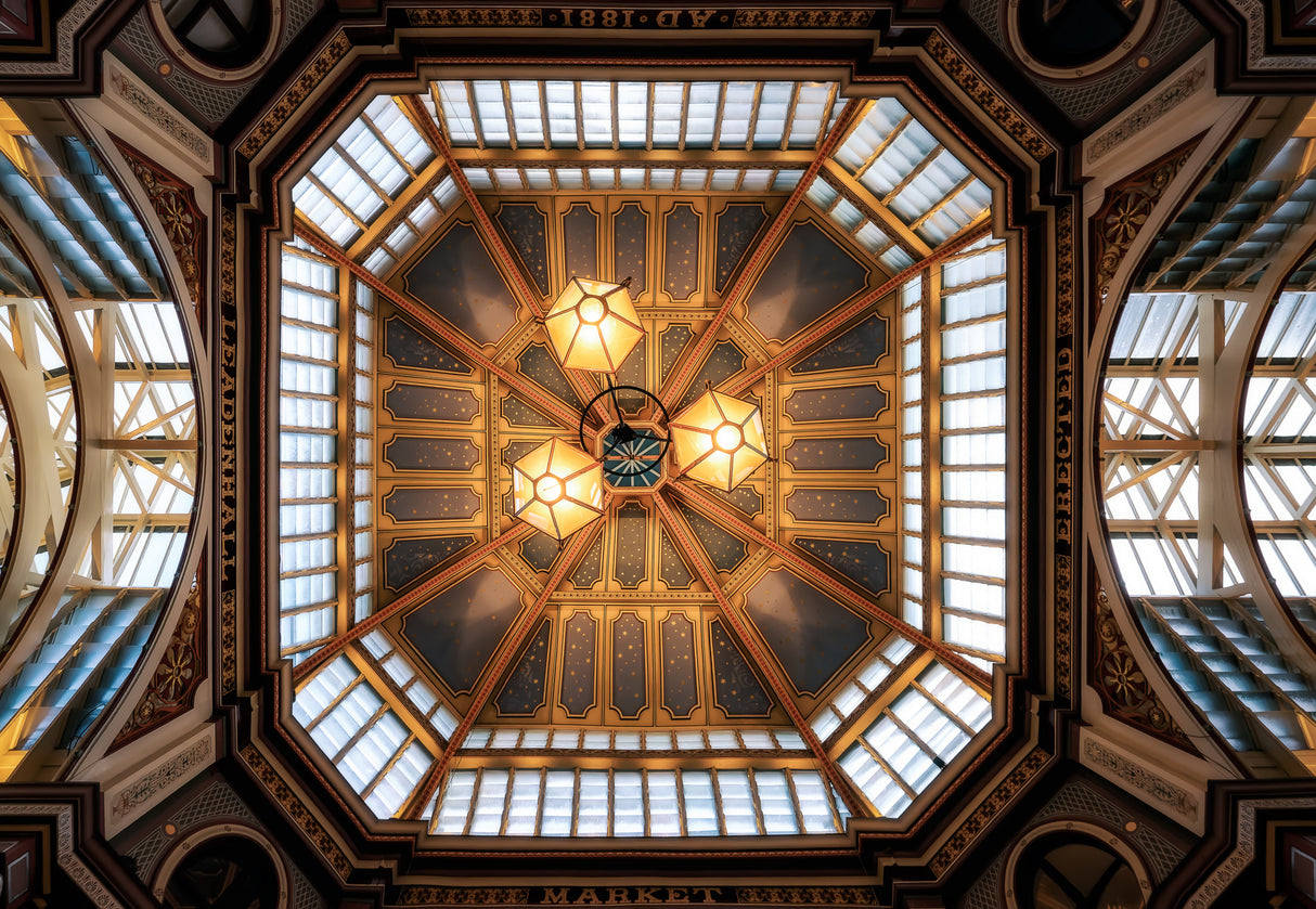 El techo mágico de Leadenhall Poster och Canvastavla
