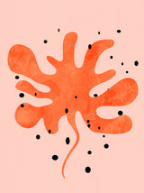 Aquarell Miro Shapes Kopie Poster och Canvastavla