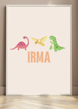 Personlig poster dinosaur poster
