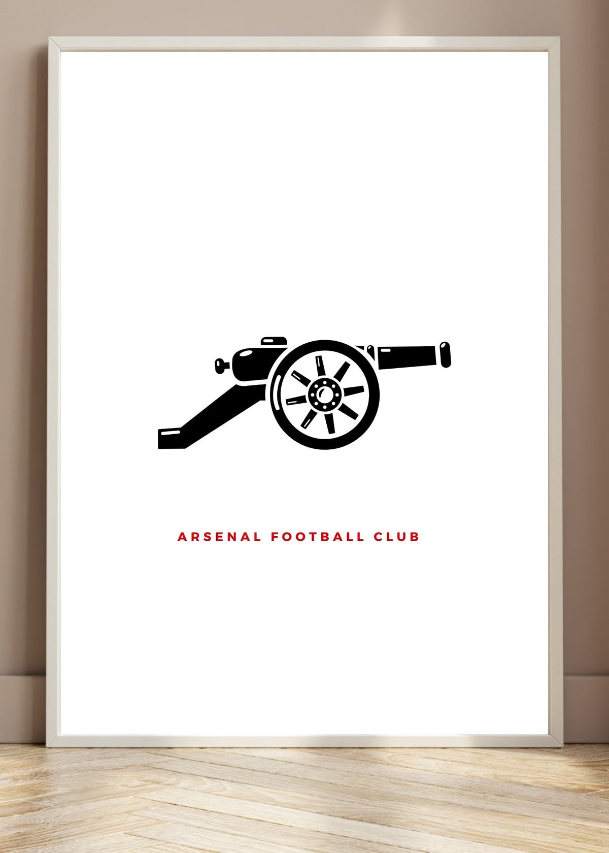 Arsenal cannon poster
