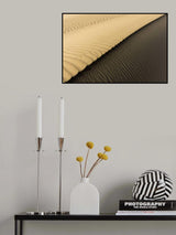 Light &amp; Shadow in desert Poster och Canvastavla