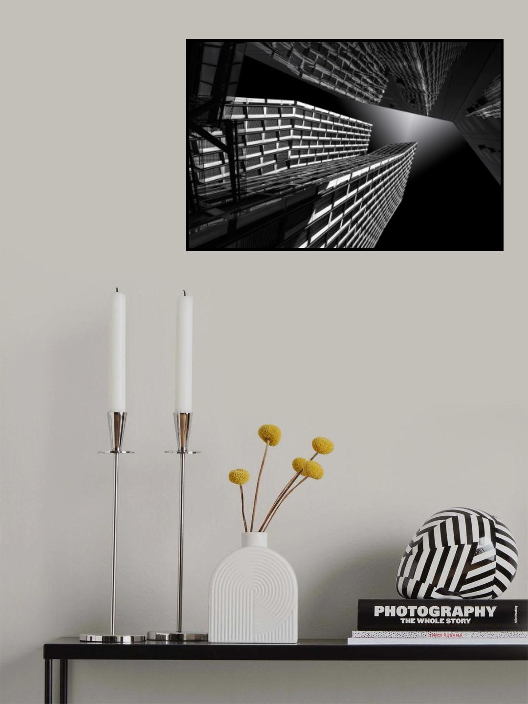The Dancing Towers Poster och Canvastavla