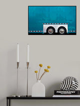 Bus - Abbot Kinney Festival Venice California Poster och Canvastavla
