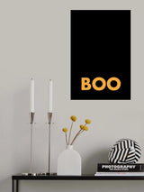 Boo Poster och Canvastavla