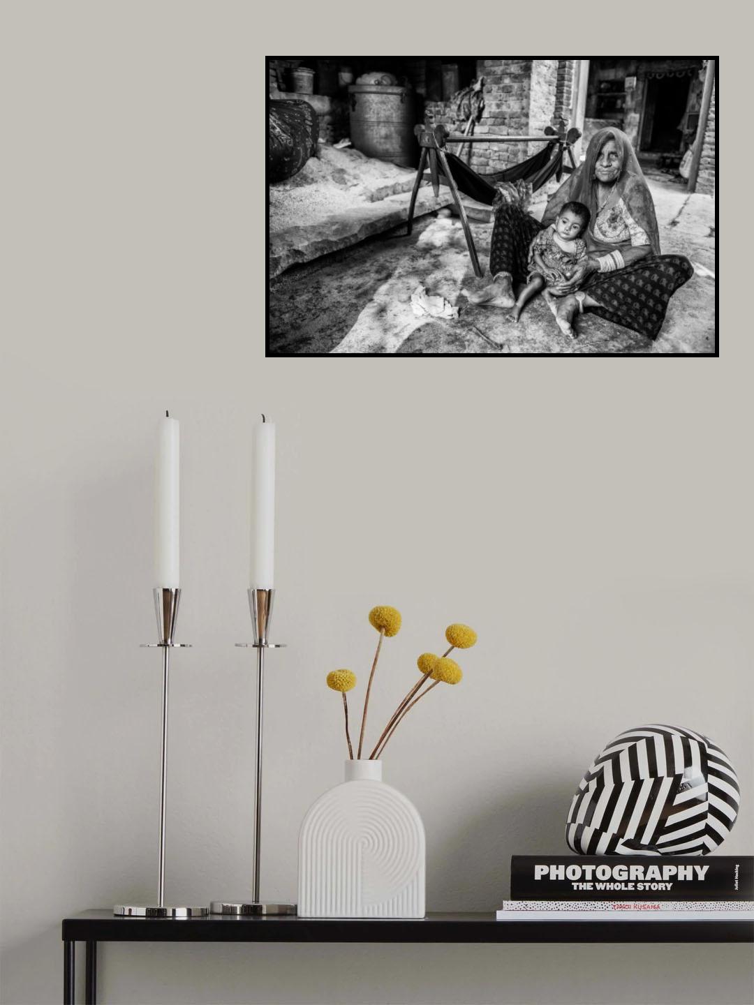 Care Poster och Canvastavla