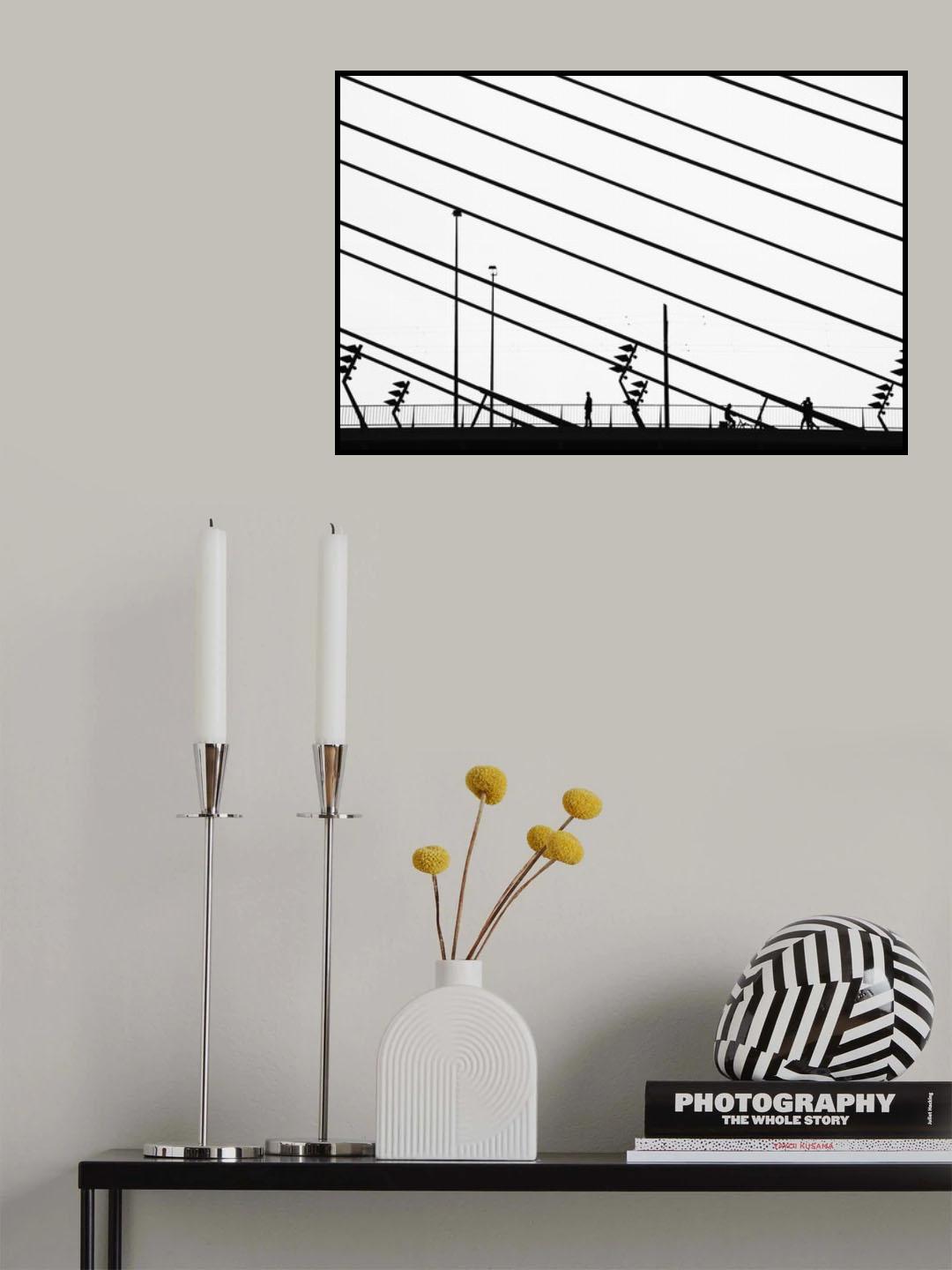 Erasmusbridge Poster och Canvastavla