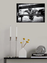 Stay at home, train at home (with your Dog) Poster och Canvastavla