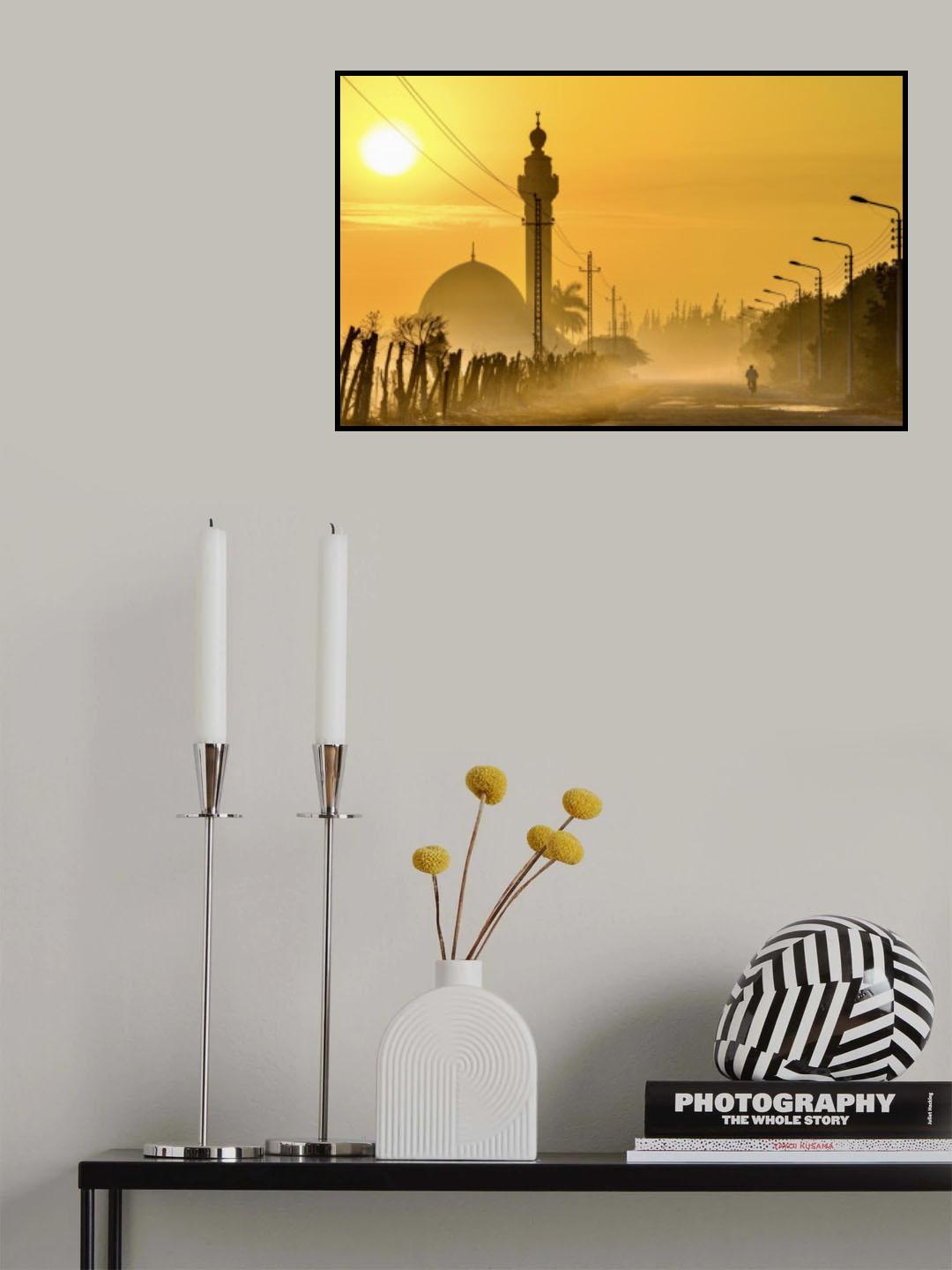 Foggy Morning Poster och Canvastavla