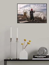 Coal worker Poster och Canvastavla