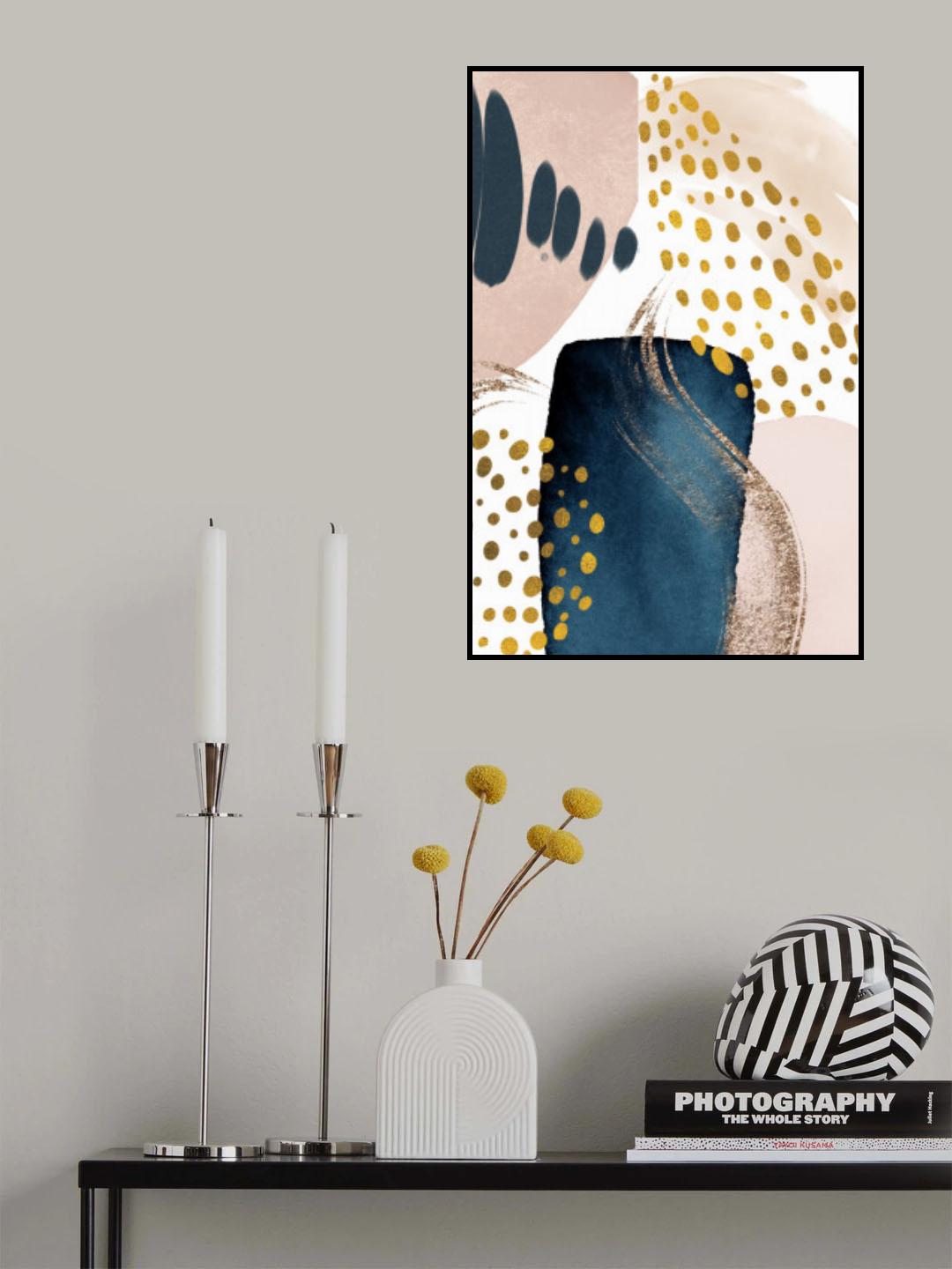 Smooth Abstract-2 Poster och Canvastavla