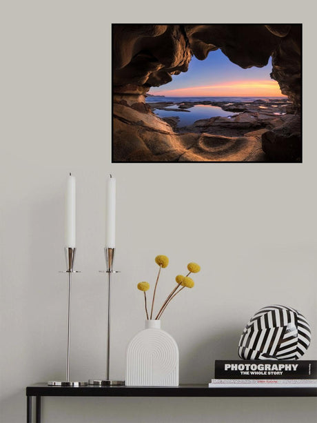 Sea Cave Poster och Canvastavla