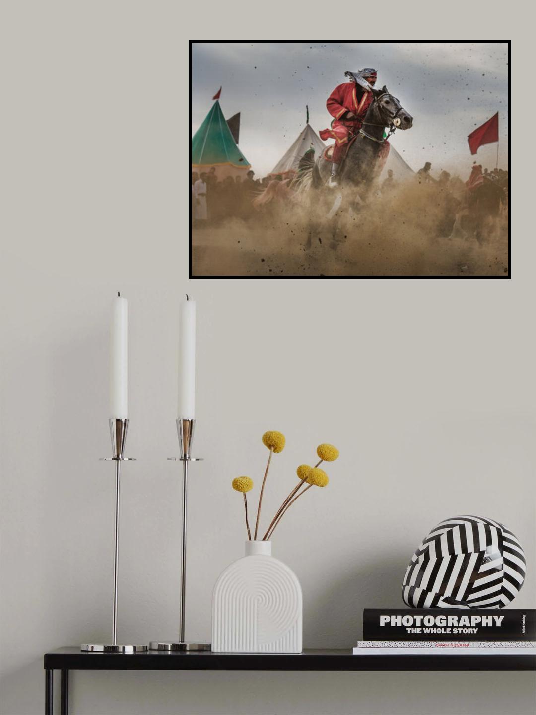 The Horseback Rider 2 Poster och Canvastavla
