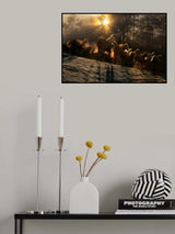 gallop in the morning Poster och Canvastavla