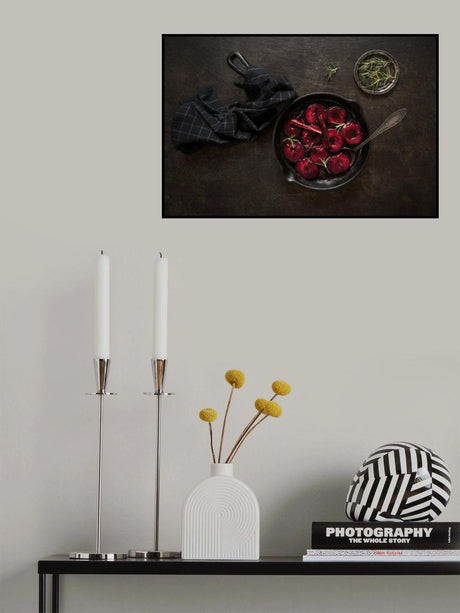 Poached plums Poster och Canvastavla