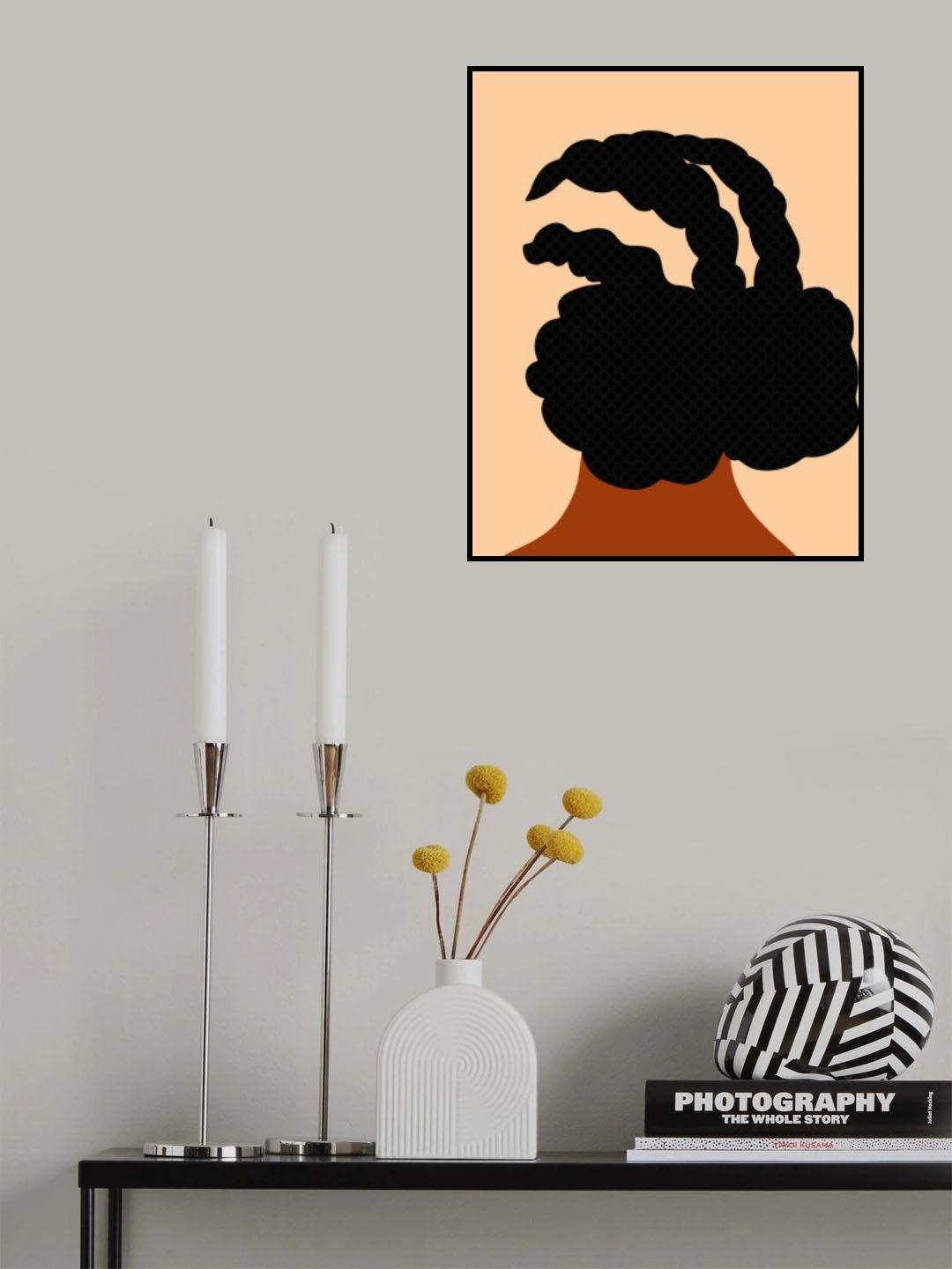 Hair do Poster och Canvastavla