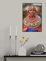 The iconic beauty of the Maasai Poster och Canvastavla