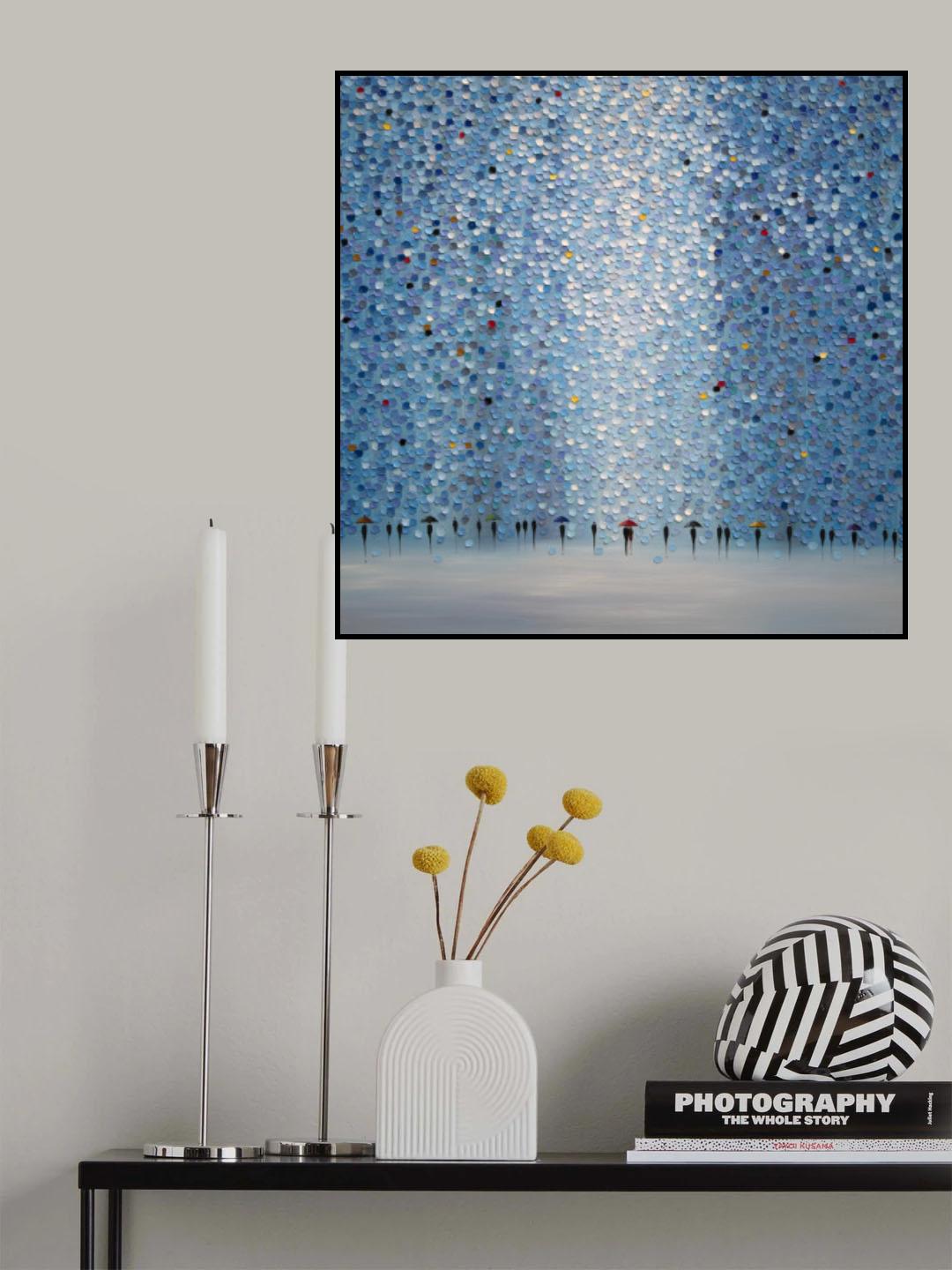 8 Umbrellas Poster och Canvastavla
