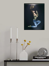 underwater artistic portrait shooting Poster och Canvastavla