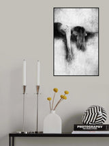 ‘...silently on through this emptiness.... Poster och Canvastavla