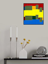 A colorfull mood. Poster och Canvastavla