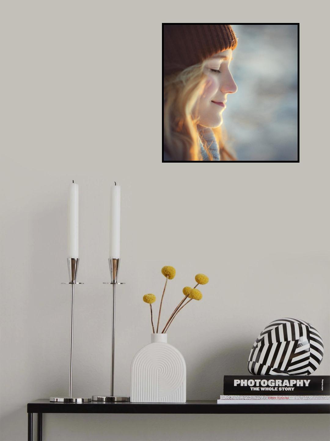 watercolor winter Poster och Canvastavla