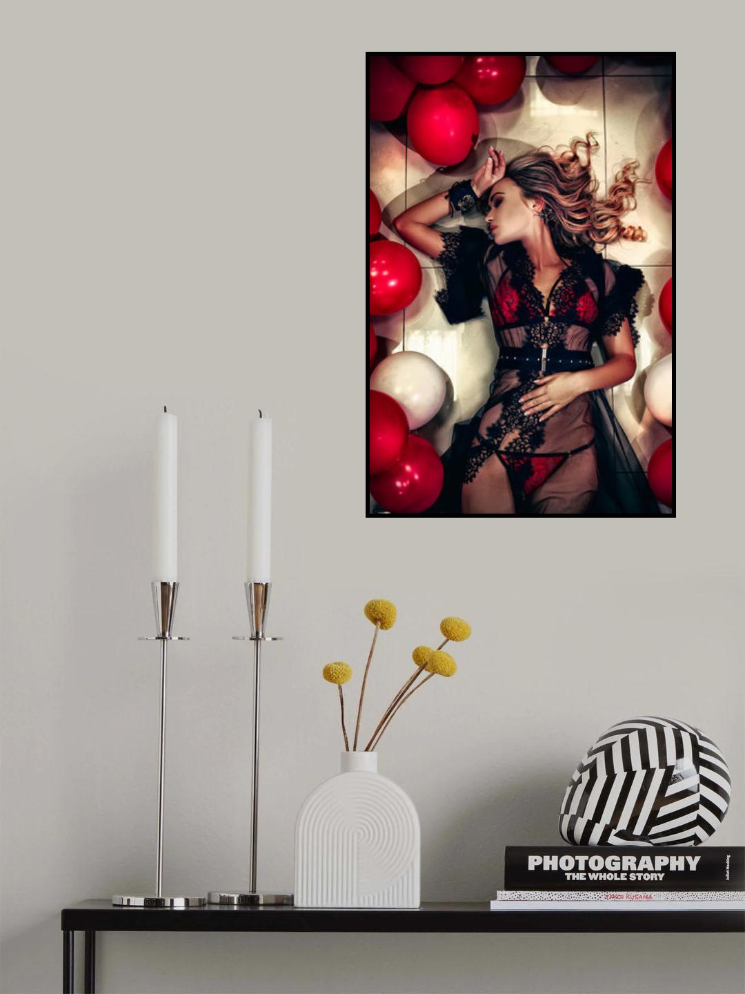 Waiting for a Valentine Poster och Canvastavla