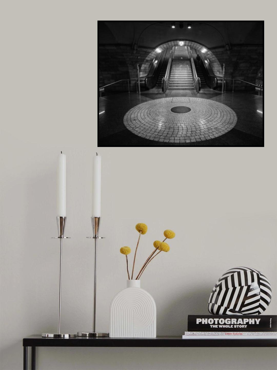 Mülheim Circles Poster och Canvastavla