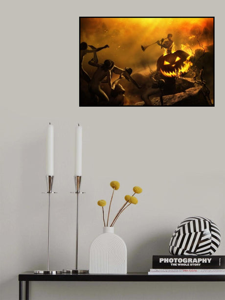 Halloween in Hamelin Poster och Canvastavla