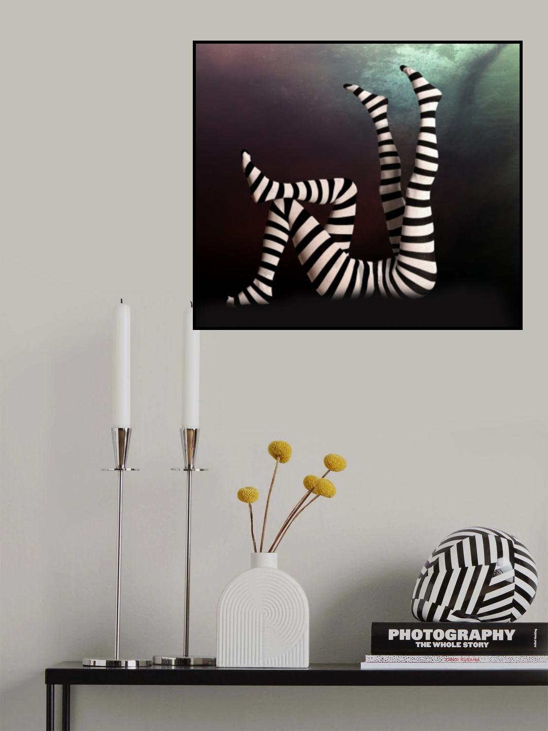 Novelty striped four-leggs No 1 Poster och Canvastavla