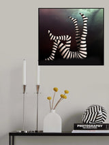 Novelty striped four-leggs No 1 Poster och Canvastavla