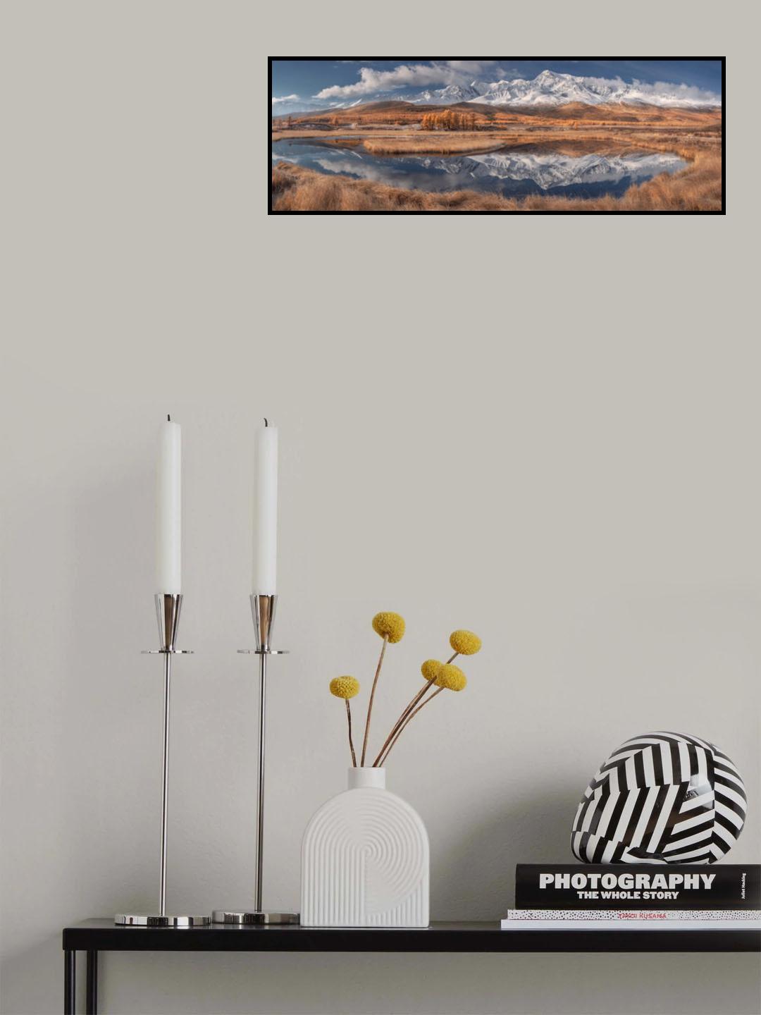Mirror for mountains 3 Poster och Canvastavla
